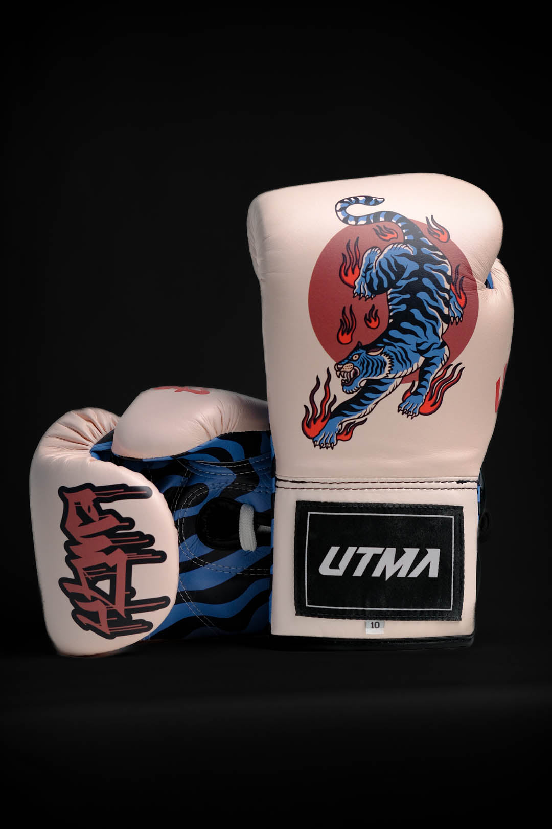 "Fairtex X UTMA" varžybinės bokso pirštinės - Beige